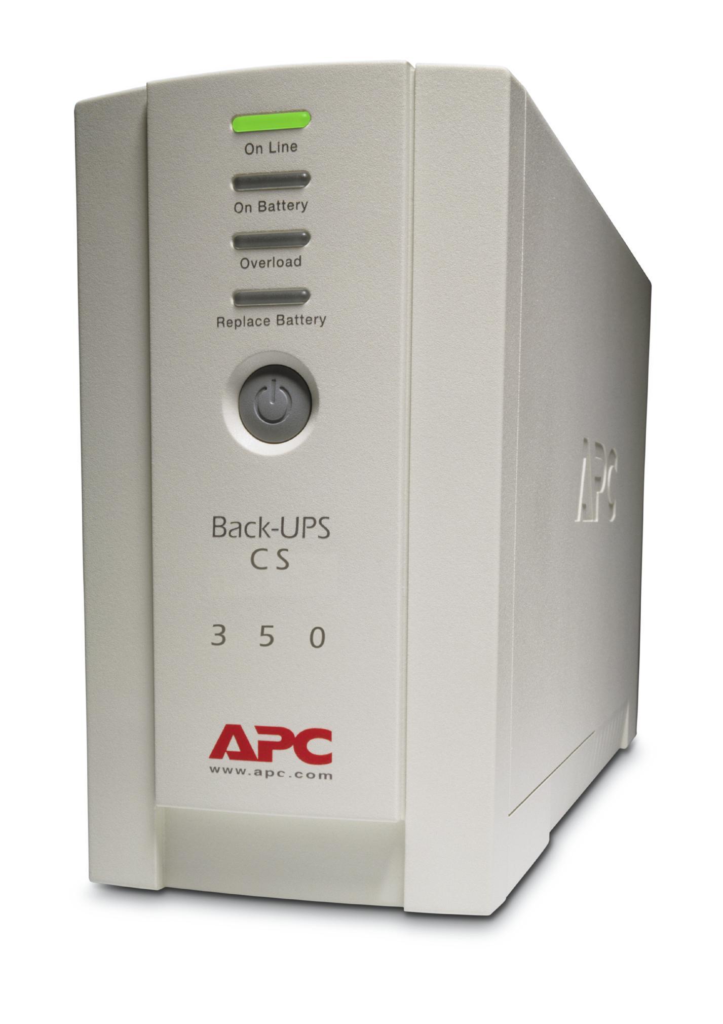 UPS Back - UPS CS 350 USB/ Serial - BK350EI - APC