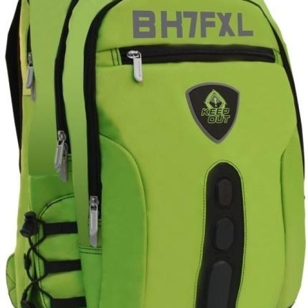 Mochila Gaming 17 (Verde) - KEEP OUT