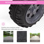 Quadriciclo Elétrico para Crianças Veículo Elétrico a Bateria 6V Infantil com Velocidade 2km/h 70x42x45 cm Rosa