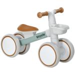 Bicicleta sem Pedais para Crianças de 12 - 36 Meses Bicicleta de Equilíbrio com Assento Ajustável 56x27x39 cm Verde