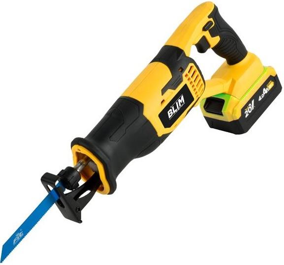 Serra de Sabre 2900RPM s/ Fios 20V c/ Bateria 4Ah - BLIM