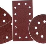 Pack 9x Lixas GR40 Velcro p/ Lixadora BL0151 - BLIM