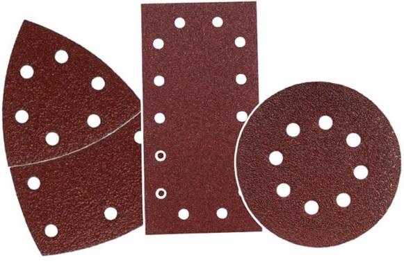 Pack 9x Lixas GR40 Velcro p/ Lixadora BL0151 - BLIM