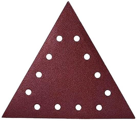 Pack 5x Lixas Triângulares GR80 Velcro p/ Lixadora BL0223 - BLIM