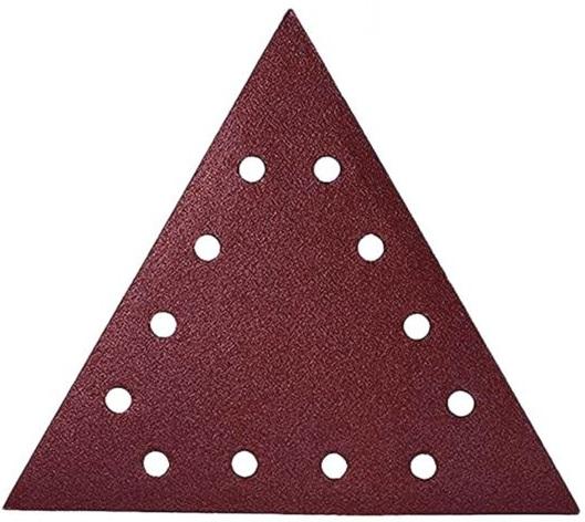 Pack 5x Lixas Triangulares GR120 Velcro p/ Lixadora BL0223 - BLIM