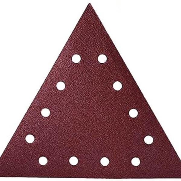 Pack 5x Lixas Triangulares GR120 Velcro p/ Lixadora BL0223 - BLIM