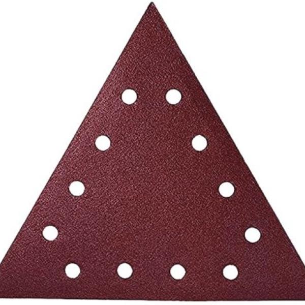 Pack 5x Lixas Triangulares GR180 Velcro p/ Lixadora BL0223 - BLIM