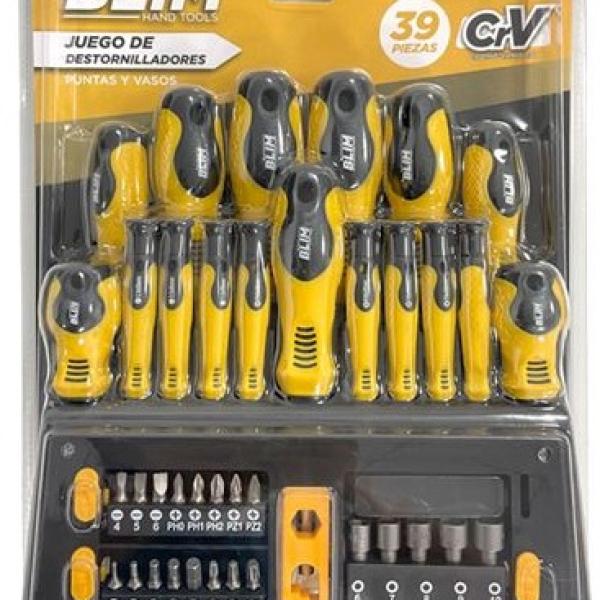 Pack 39x Chaves Magnéticas Diversas + Bits + Bocas - BLIM