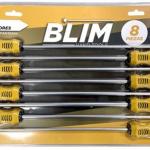 Pack 8x Chaves de Cruz/Fendas Longas - BLIM