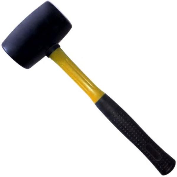 Martelo de Borracha 450g c/ Cabo de Fibra de Vidro - BLIM