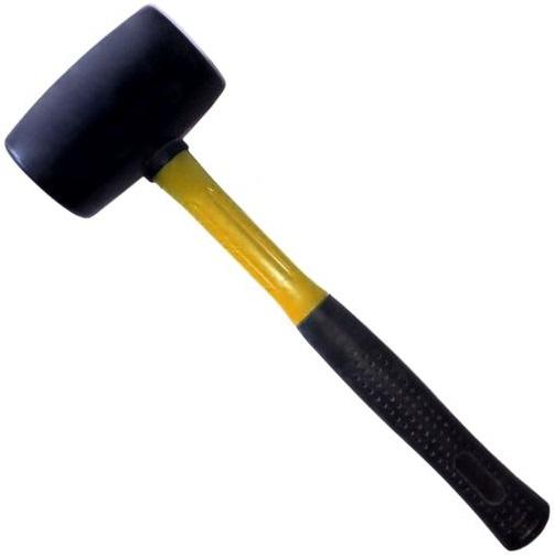 Martelo de Borracha 450g c/ Cabo de Fibra de Vidro - BLIM