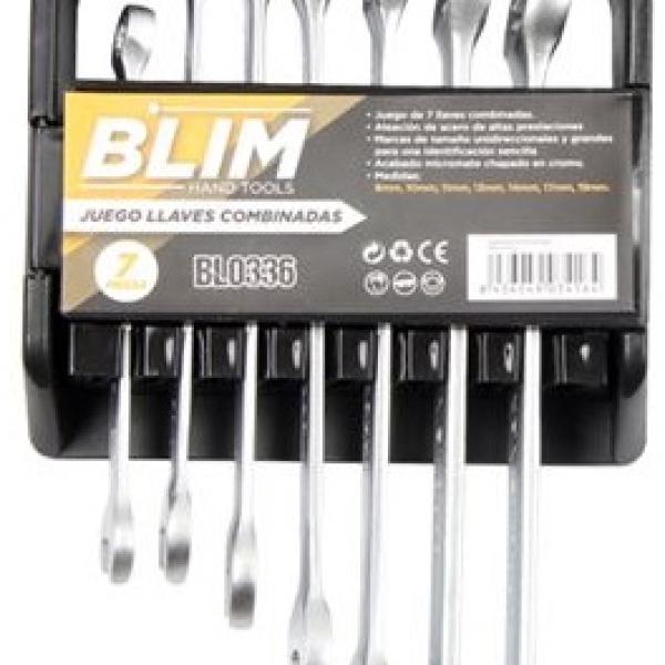 Pack 7x Chaves de Bocas Combinadas - BLIM