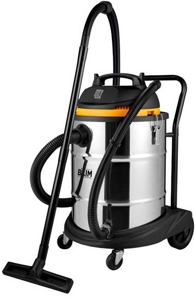 Aspirador de Pó c/ Saco 50L 1400W (Inox) - BLIM