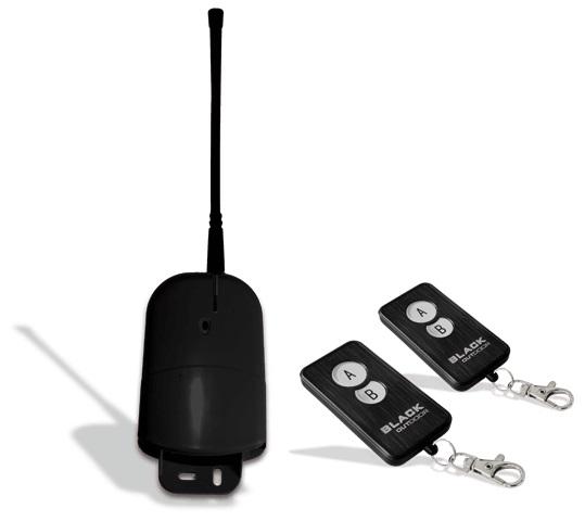 Kit Emissor Receptor 2 Canais e 2 Comandos Exterior (433,92MHz) - JollyLine
