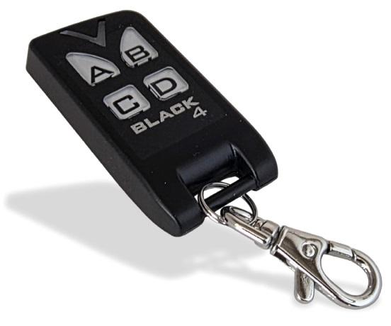 Comando Garagem 4 Canais 433,92Mhz (BLACK 4) - JOLLY LINE
