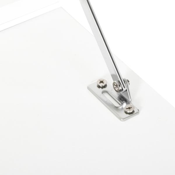 Secretária de Parede Pequena Dobrável com Prateleiras de Armazenamento Multifuncional Moderna para Estúdio Escritório Quarto Branco 64x20x60 cm