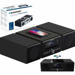 Rádio Portátil Hi - Fi FM 2x 20W USB/CD/BLUETOOTH BLP8800 c/ Carregador Indução Qi (Preto) - BLAUPUNKT