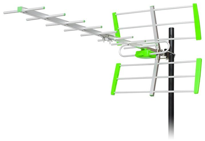 Antena TDT UHF 21/69 Angular 15dB c/ Ficha F - BLOW