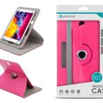 Capa Protetora Universal Cor da Rosa para Tablet de 10.1'' - N-005- Confortável, Resistente a Quedas e com Suporte Ajustável