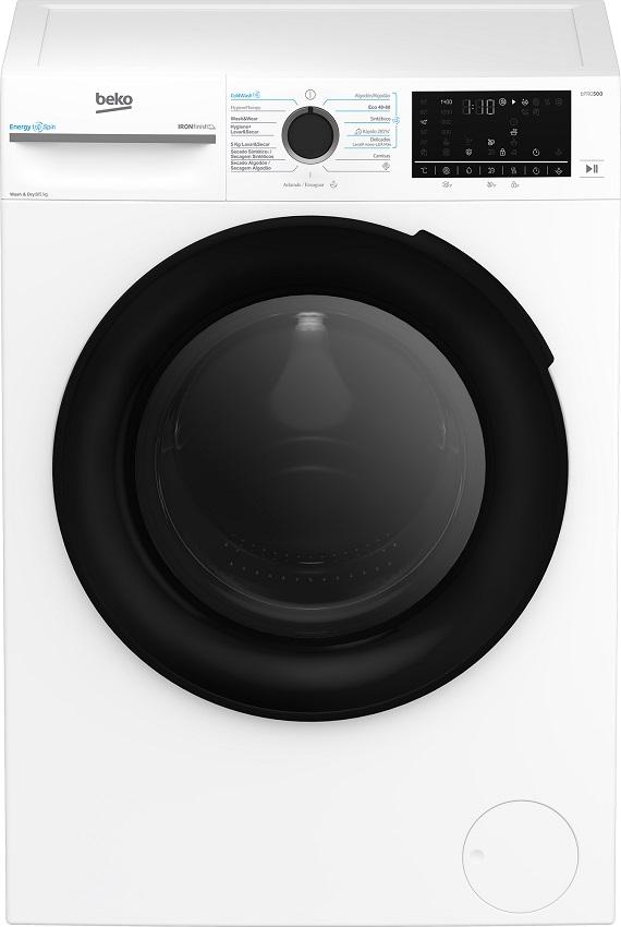 Máquina de Lavar e Secar Roupa BM5DFT48437WB 8Kg/5Kg 1400RPM (Branco) - BEKO