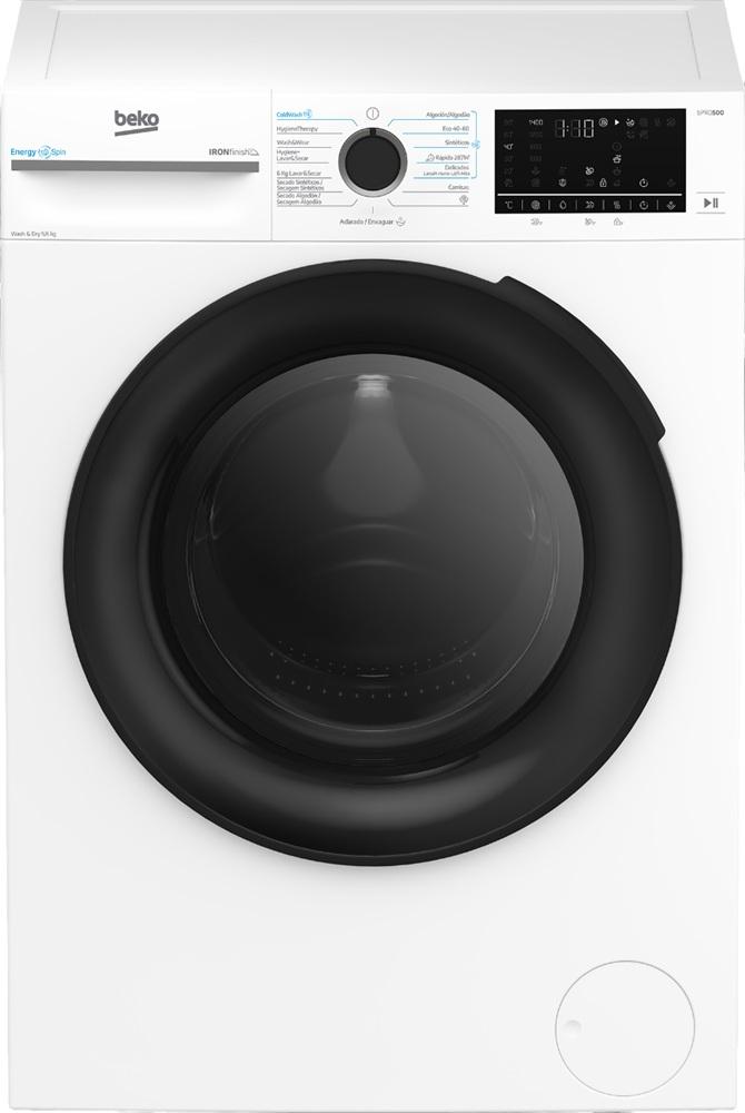Máquina de Lavar e Secar Roupa BM5DFT49437WB 6/9Kg (Branco) - BEKO