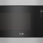 Microondas de Encastre c/ Grill 25L 1000W BMGB 25332 BG (Inox) - BEKO