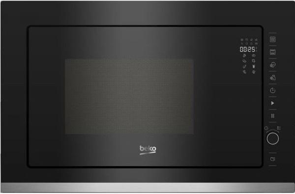 Microondas Encastre 900W 25L c/ Grill (Inox) - BEKO