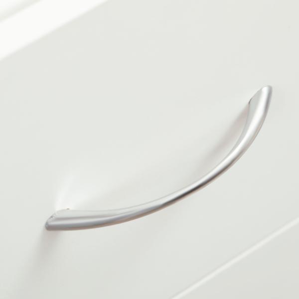 Carrinho de Cozinha com 1 Gaveta e 2 Prateleiras Abertas Carrinho de Cozinha Auxiliar cm Rodas 25x50x85cm Branco