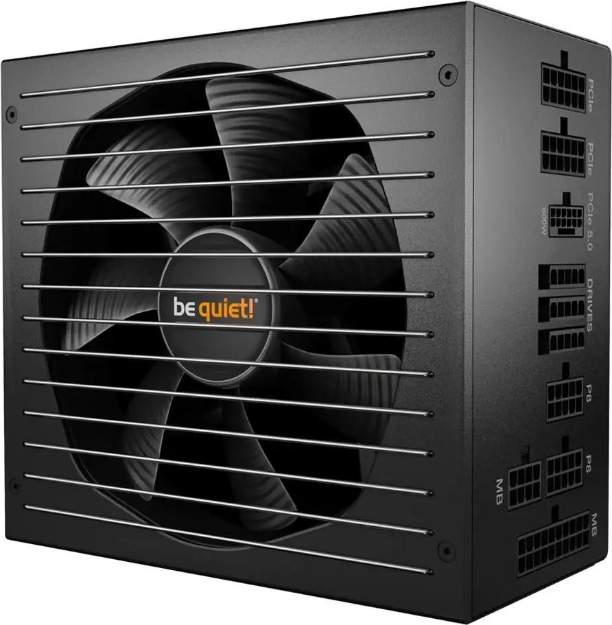 Fonte de Alimentação ATX Straight Power 12 750W PCIe 5.0 80 Plus Platinum Full Modular - BE QUIET!