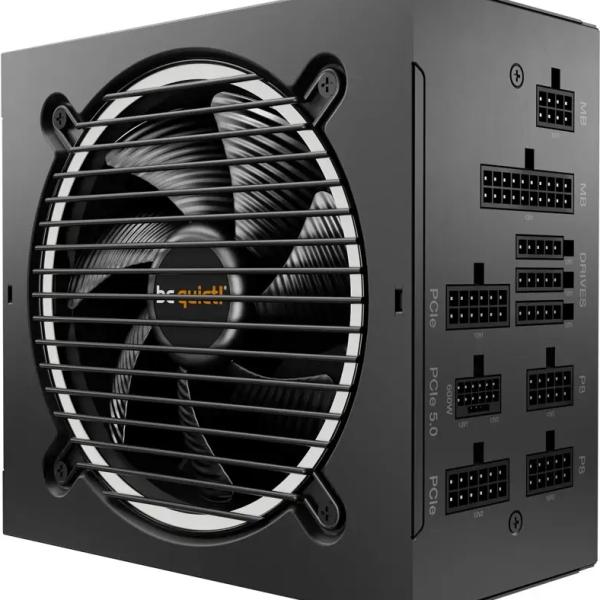 Fonte de Alimentação ATX Pure Power 12 M 1200W 3.1/PCIe 5.1 80 Plus Gold Full Modular - BE QUIET!