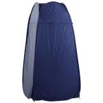 Tenda de Duche para Campismo Dobrável Pop UP Tenda de Privacidade com proteção UV e Tecido Impermeável 100x100x185cm Azul Escuro