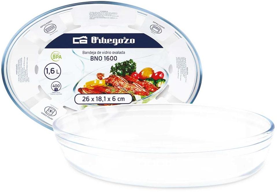 Bandeja de Vidro Oval 1,6L - ORBEGOZO