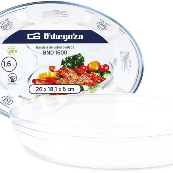 Bandeja de Vidro Oval 1,6L - ORBEGOZO