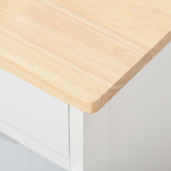 Carrinho de Cozinha com Rodas Carrinho de Cozinha com Gaveta 2 Armários de Armazenamento e 3 Prateleiras Abertas para 9 Garrafas para Sala de Jantar 67x37x87cm Branco