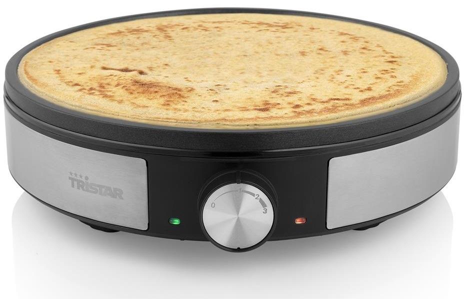 Máquina de Crepes 30cm 1200W (Inox) - TRISTAR