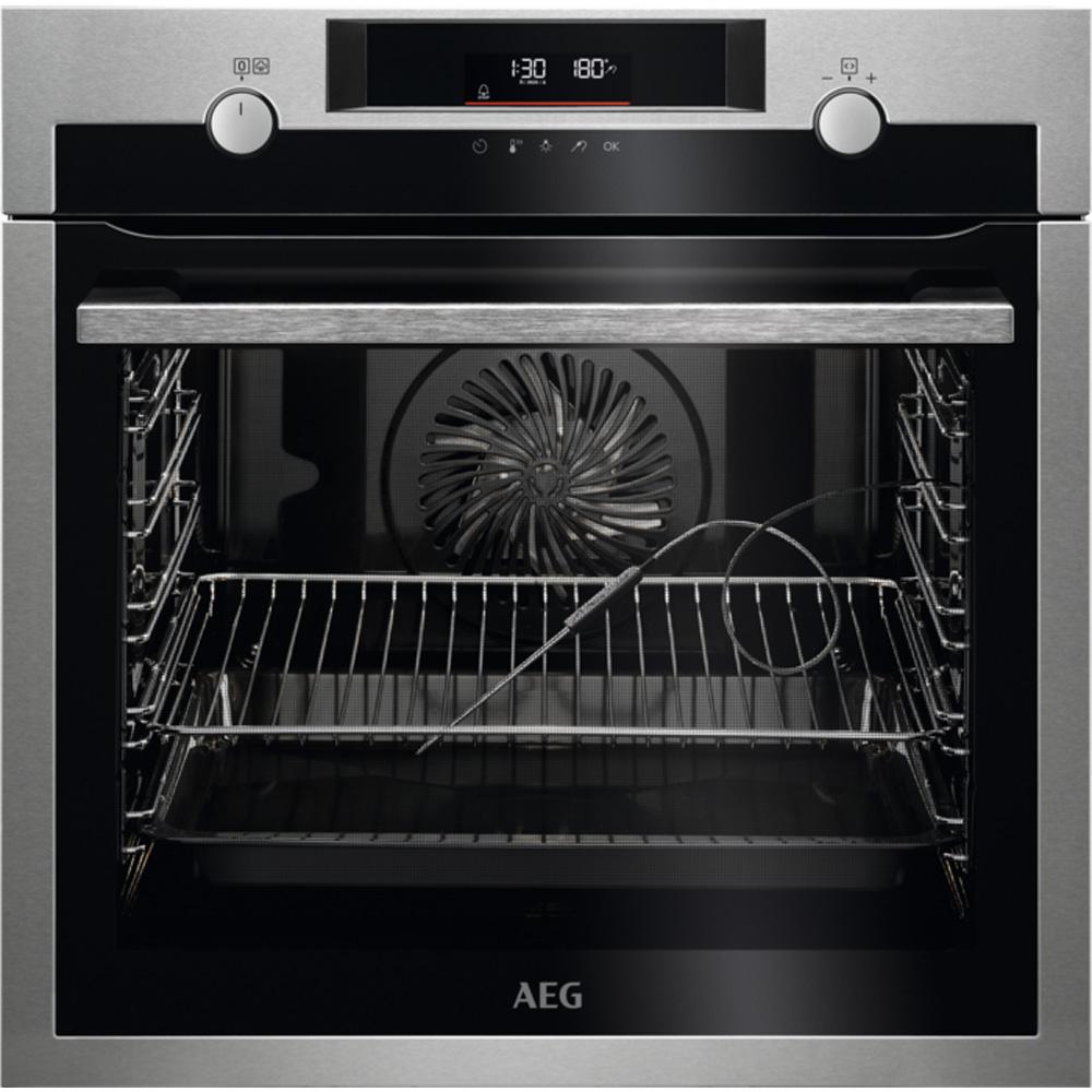 Forno Elétrico de Encastre BPE556360M Pirolítico 3500W 71L (Inox) - AEG