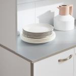 Armário de Cozinha com Prateleira Ajustável para Microondas 101x39x180 cm Branco