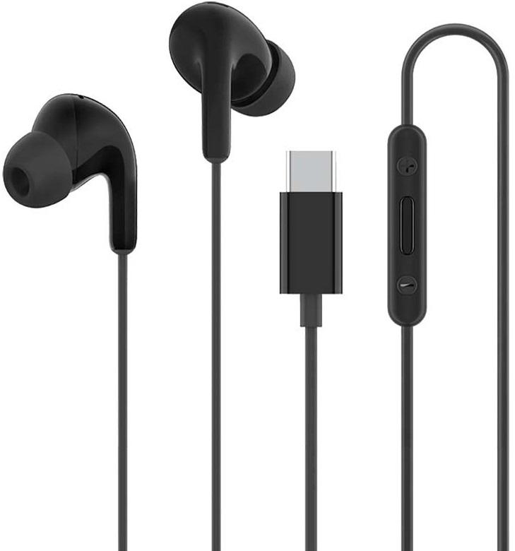 Auriculares In - Ear c/ Fio USB - C (Preto) - XIAOMI