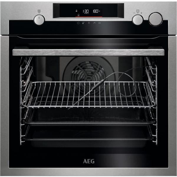 Forno de Encastre BSS578271M Série 7000 SteamCrisp Pirolítico 2990W 72L (Inox) - AEG