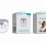 Auriculares Bluetooth TWS Branco BT-009 – Estojo de Carregamento, Design Elegante