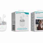 Auriculares Bluetooth TWS Novoteck BT-011 – Estojo de Carregamento Portátil, Design Clássico