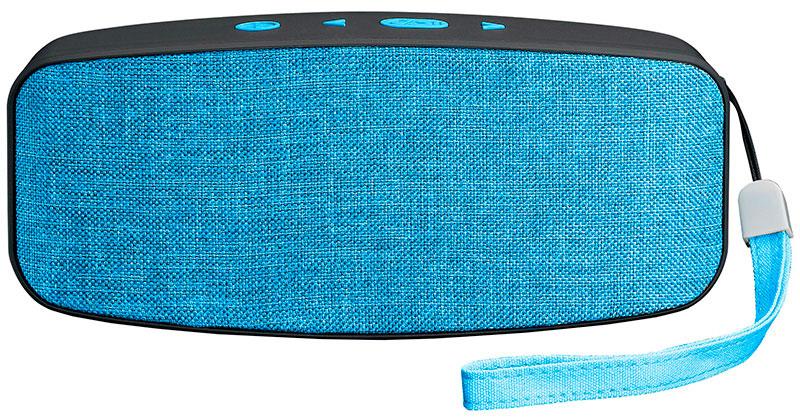Coluna Portátil c/ Bluetooth BT 130 6W (Azul) - LENCO