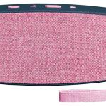 Coluna Portátil c/ Bluetooth BT 130 6W (Rosa) - LENCO
