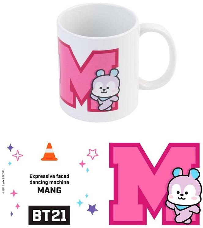 Caneca New Mang BT21 330ml - ERIK
