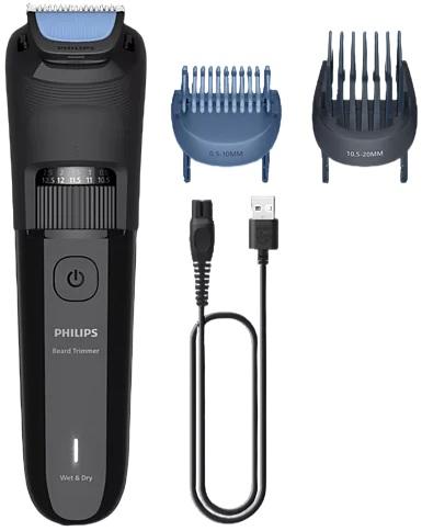 Aparador de Barba Beard Trimmer 3000 Series (Preto) - PHILIPS