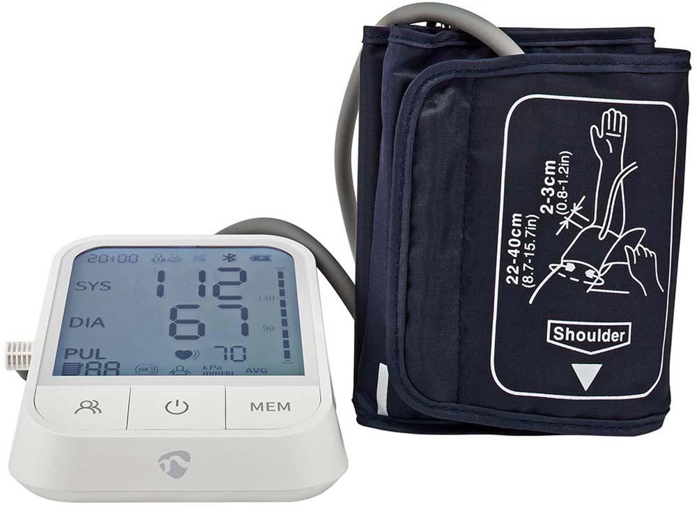 Medidor de Tensão Arterial SmartLife c/ Bluetooth - NEDIS