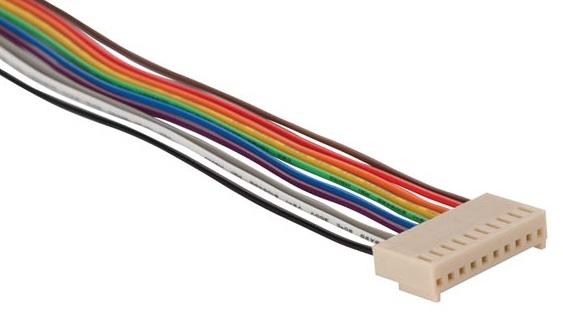 Conector Molex Femea 10 Pinos c/ Cabo