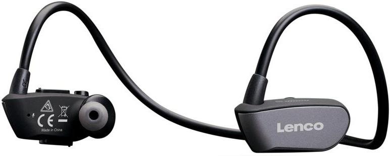 Auriculares Bluetooth à Prova de Água c/ Leitor MP3 8GB (Preto) - LENCO