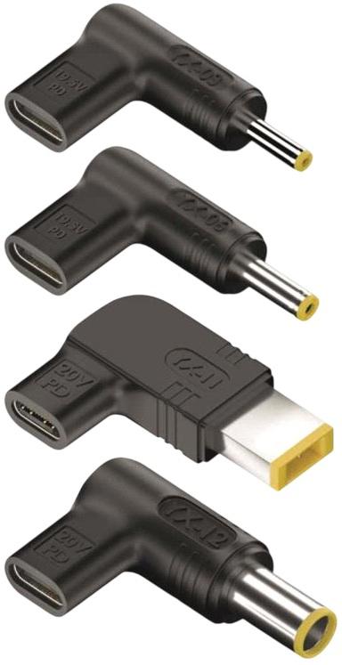 Pack 4x Conetores 90º USB - C p/ Computadores Portáteis Lenovo - NGS