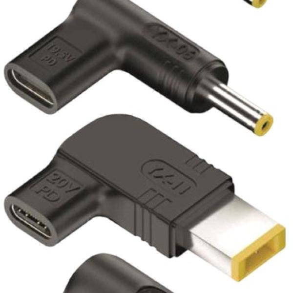 Pack 4x Conetores 90º USB - C p/ Computadores Portáteis Lenovo - NGS